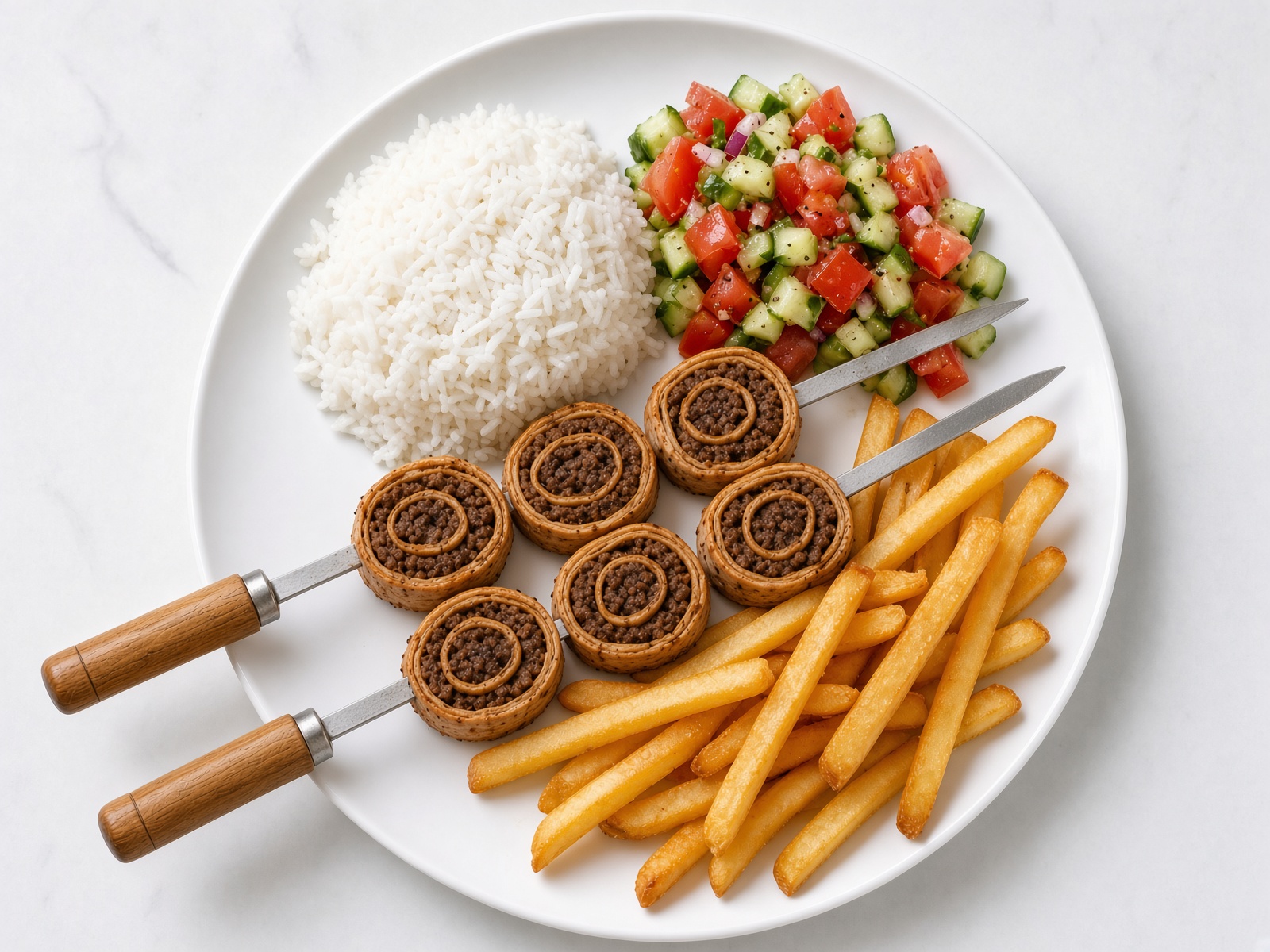 Beef Arayes Platter