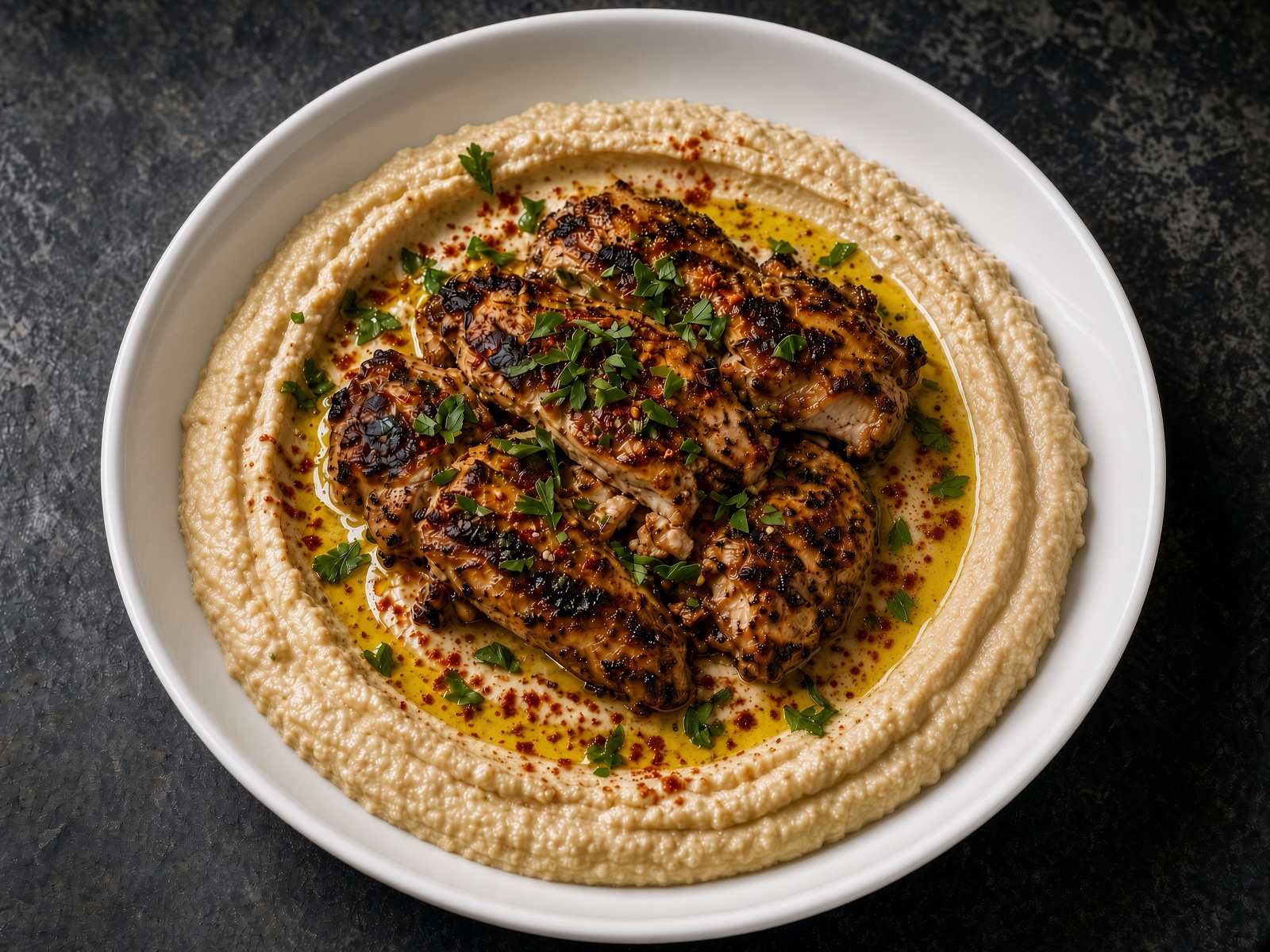 Baby Chicken Hummus
