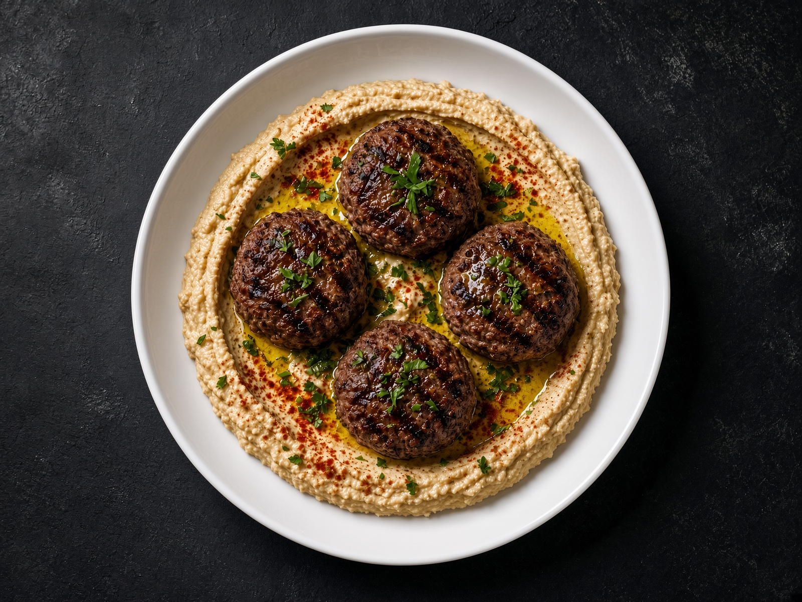 Beef Kebab Hummus