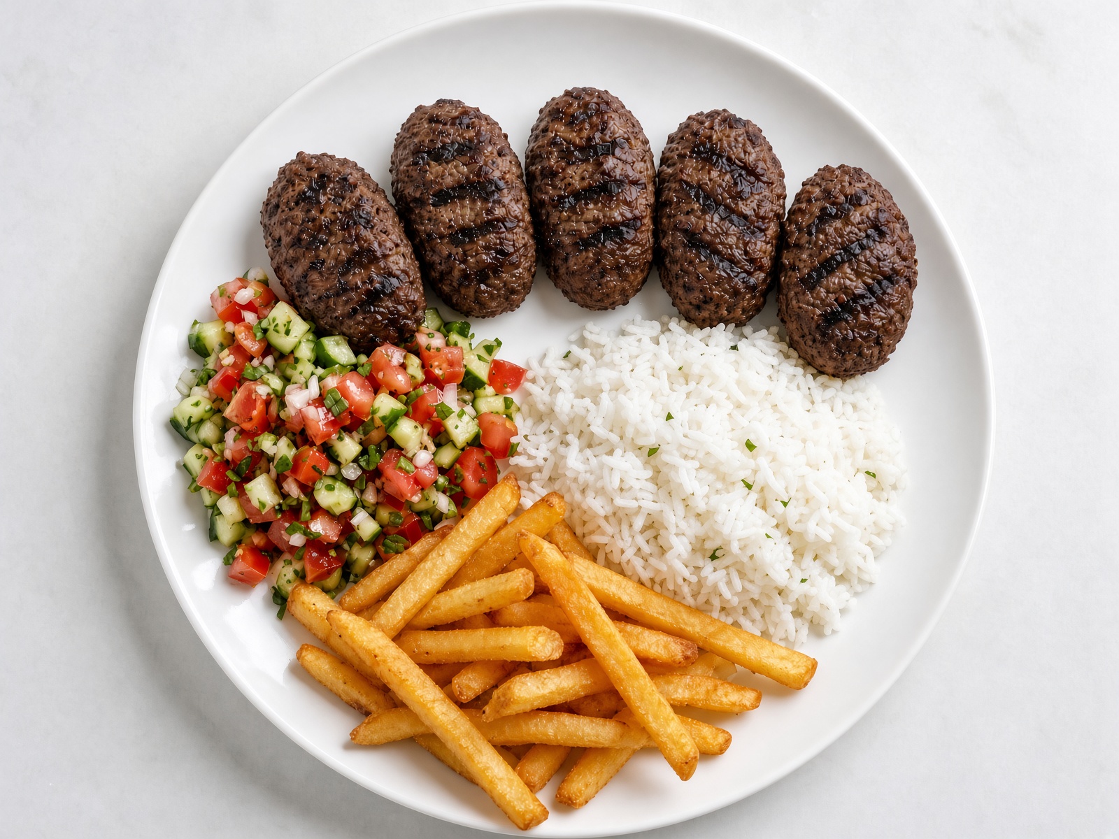 Beef Kebab Platter